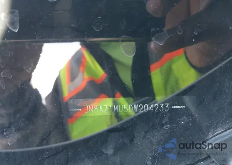 2013 Nissan Murano S из США, поврежденный, VIN JN8AZ1MU5DW204233